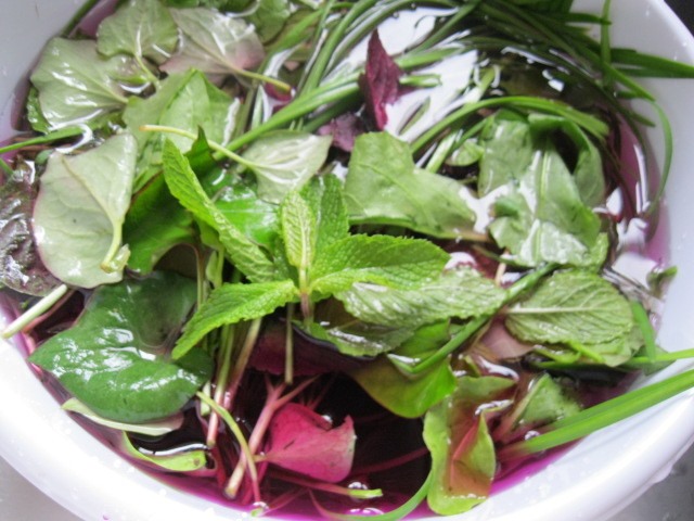 Thuốc tím rửa rau