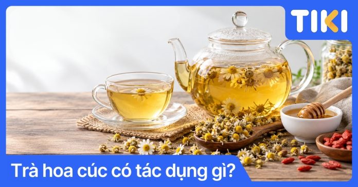 Trà hoa cúc có tác dụng gì? Lợi ích tuyệt vời cho sức khỏe