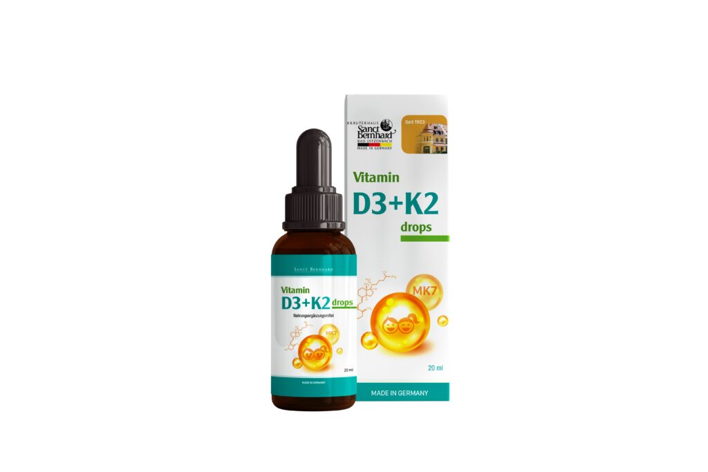 Các loại vitamin D3K2 tốt nhất cho bé hiện nay