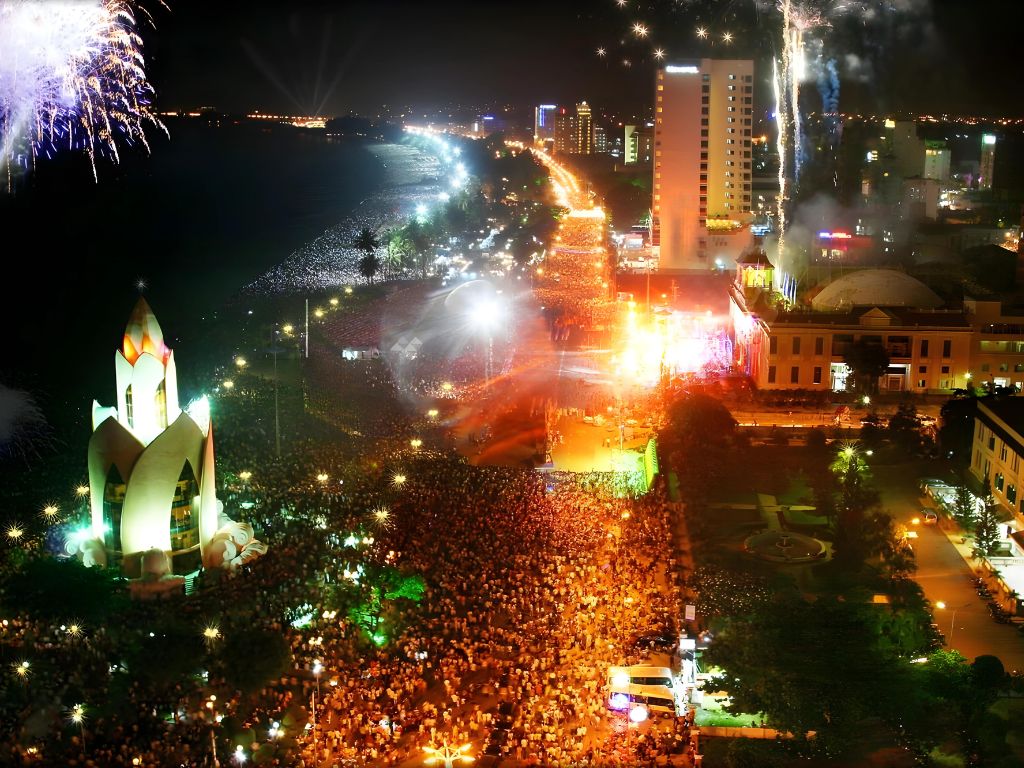 Địa điểm bắn pháo hoa ở Nha Trang