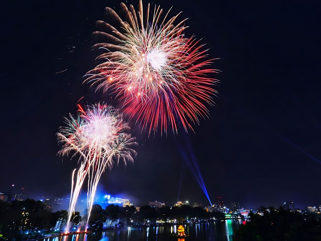 Địa điểm bắn pháo hoa ở Hà Nội