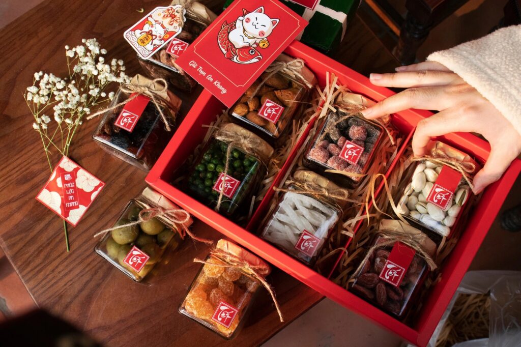 Set quà Tết các loại hạt dinh dưỡng