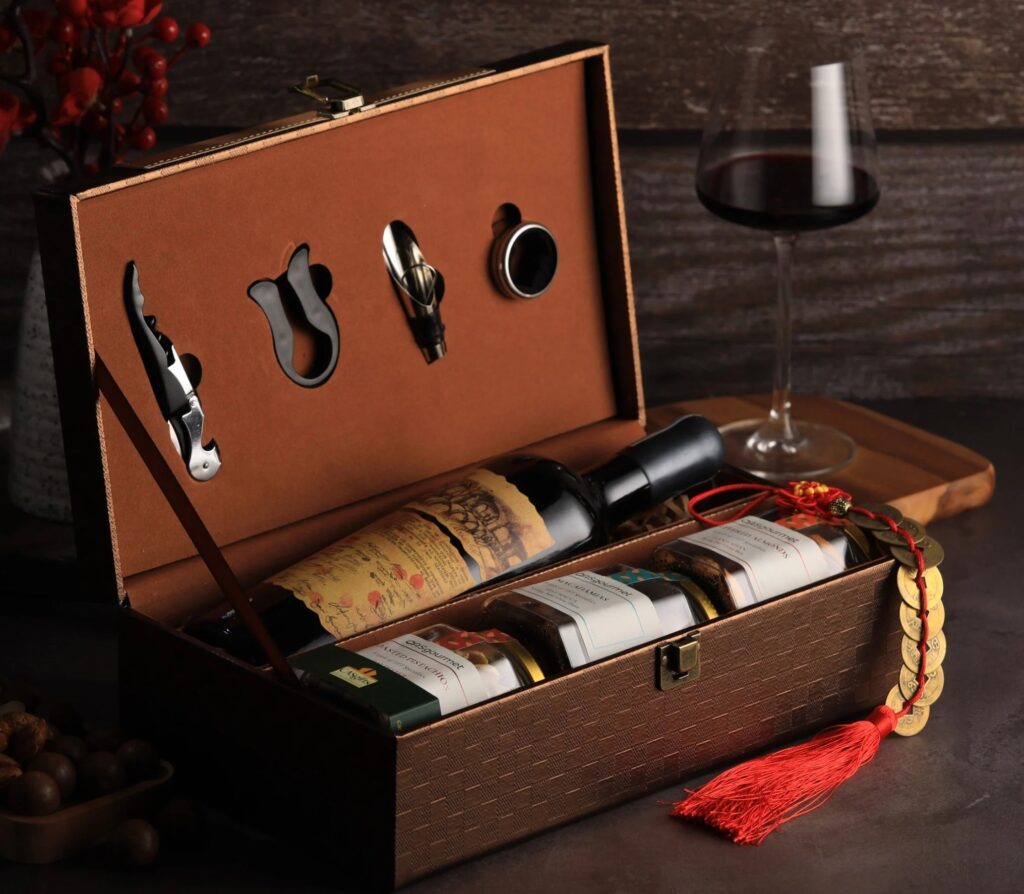 Set quà rượu vang