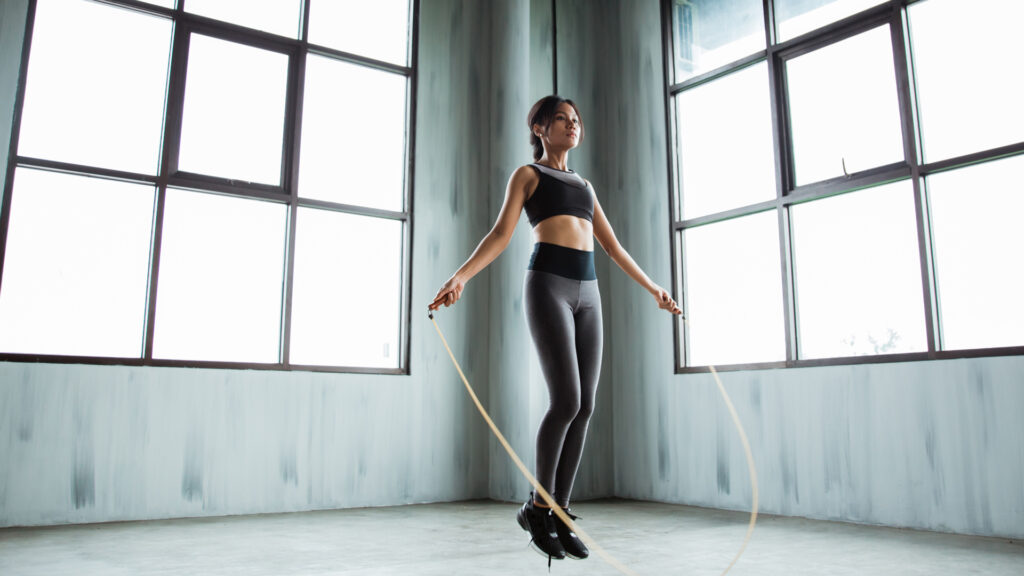 Bài tập nhảy dây giúp tiêu hao lượng calo trong cơ thể một cách nhanh chóng 
