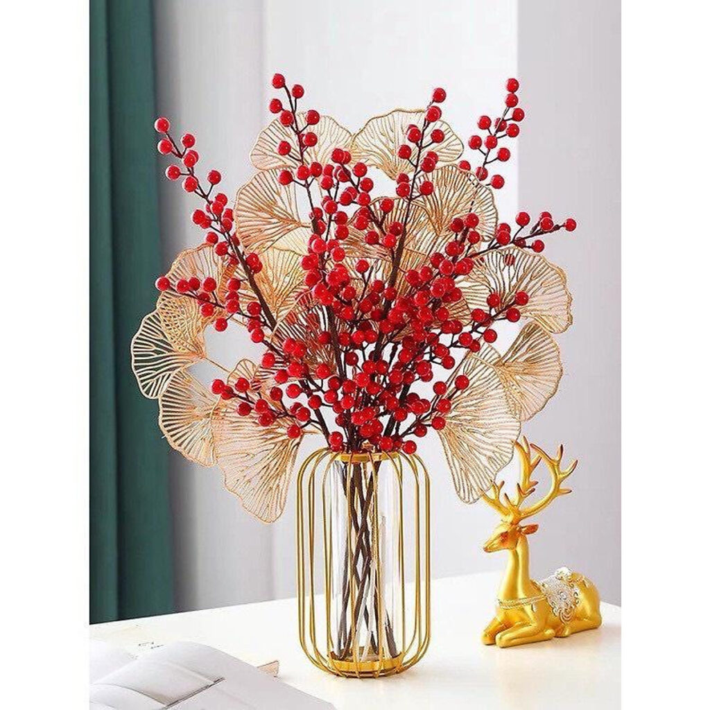 Cắm hoa hình rẻ quạt sang trọng