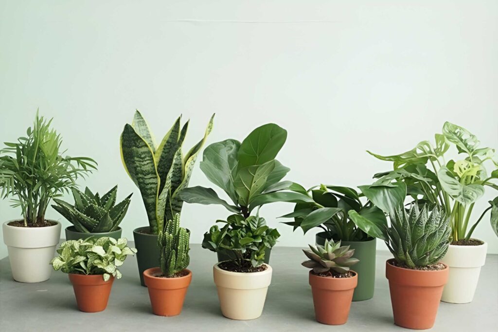 Cây cảnh giúp không khí trở nên tươi xanh hơn, đồng thời thu hút may mắn