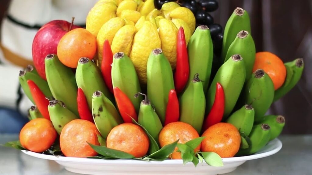 Cách bày trí mâm ngũ quả