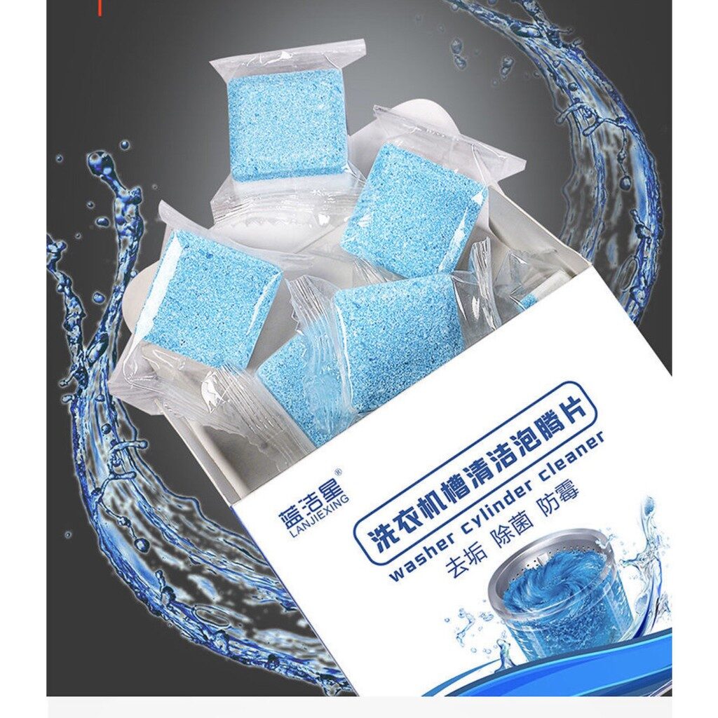 Viên vệ sinh máy giặt mang lại nhiều lợi ích tuyệt vời trong việc vệ sinh và bảo dưỡng máy giặt