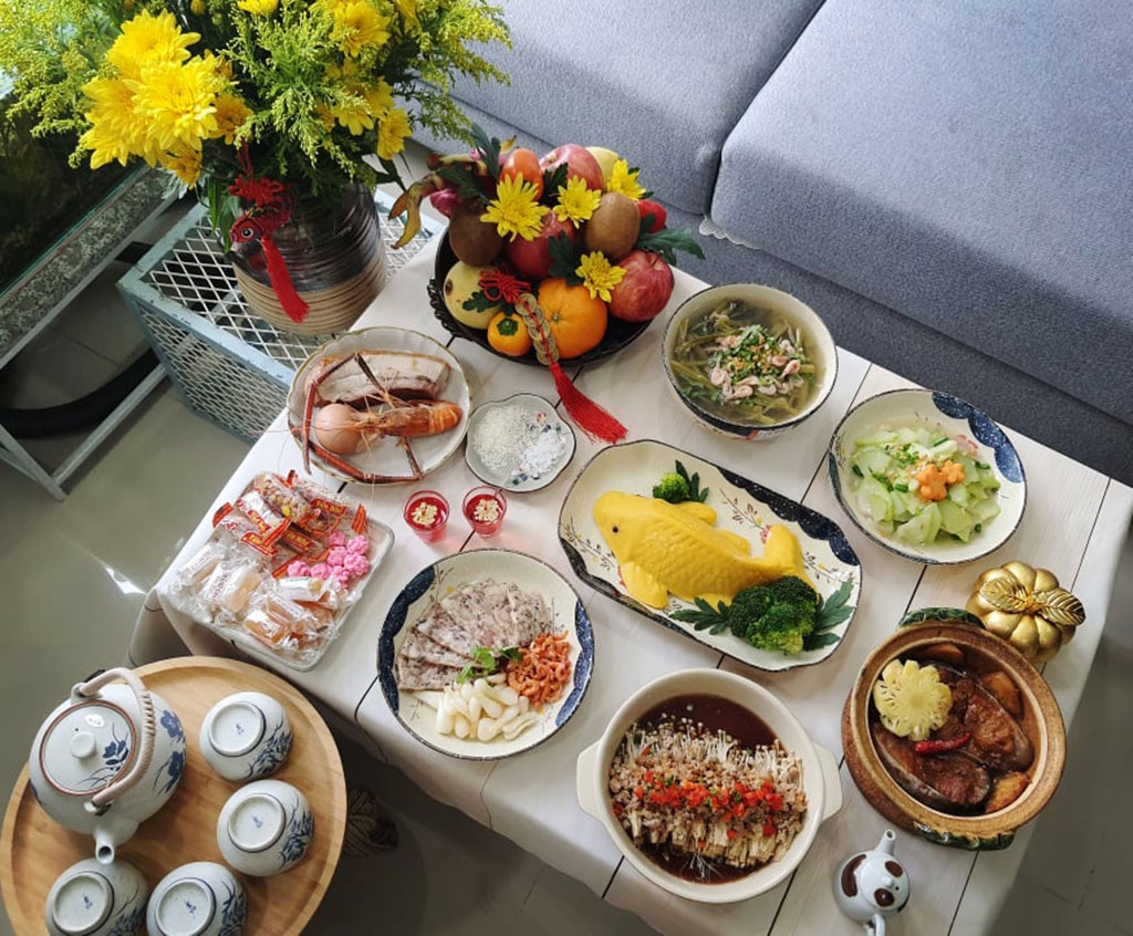 Bày mâm cúng ông Táo vào ngày 23 tháng chạp