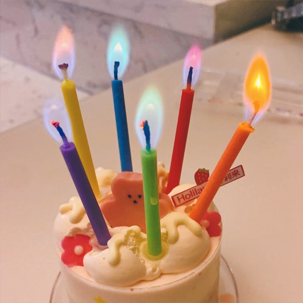 Nến hình bánh sinh nhật