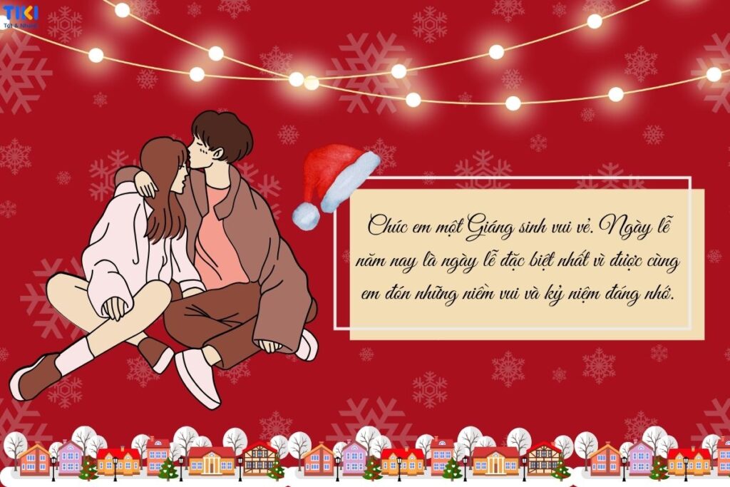 Lời chúc Giáng sinh cho người yêu gần