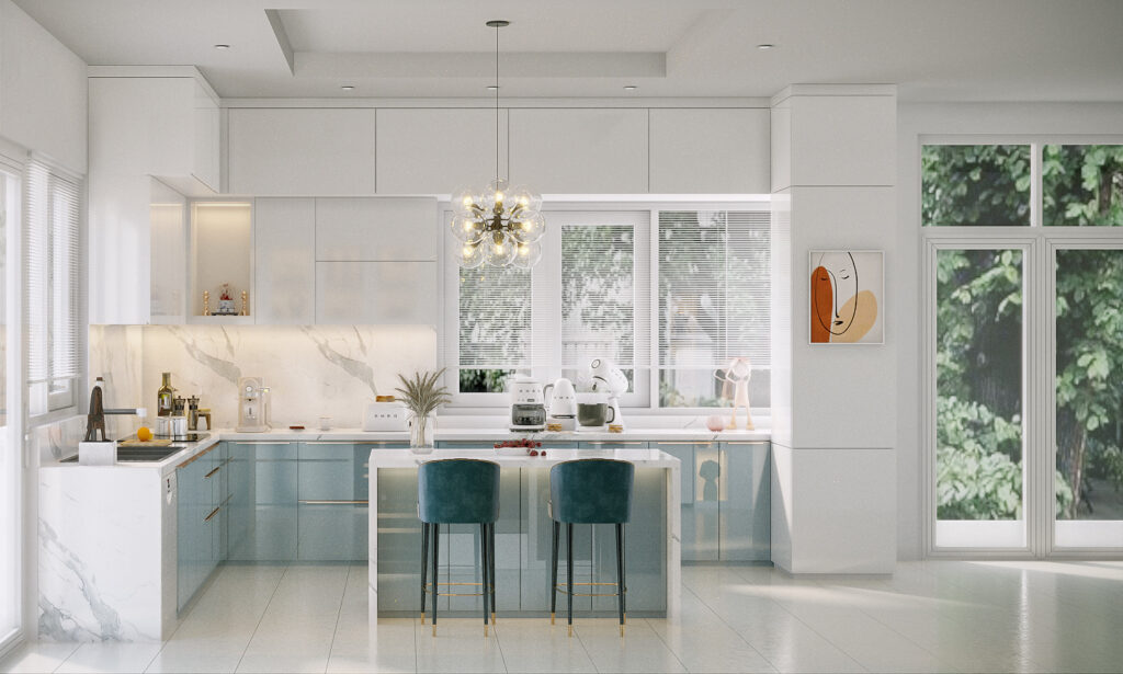 Sắp xếp bàn thờ ông Táo tại gian bếp trong nhà