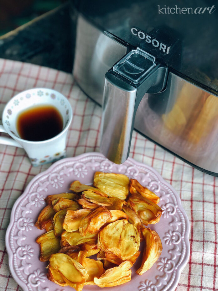 cách làm mít sấy bằng nồi chiên không dầu