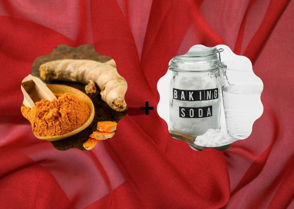 Nhuộm quần áo bằng bột nghệ và baking soda