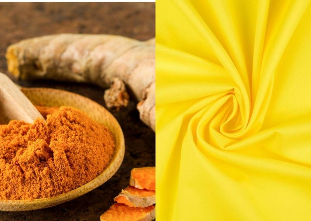 Nhuộm quần áo từ nghệ
