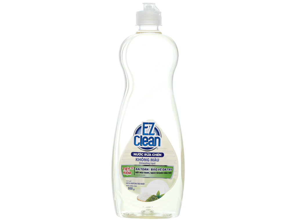 Nước rửa chén EZ Clean chiết xuất từ gạo và trà xanh