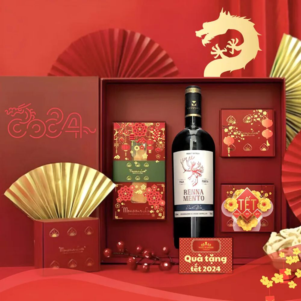 Rượu vang thể hiện được sự tinh tế và tấm lòng của bạn trai đến gia đình