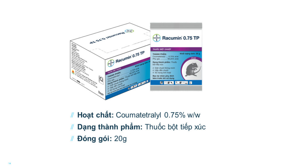 Thuốc diệt chuột Racumin Bayer