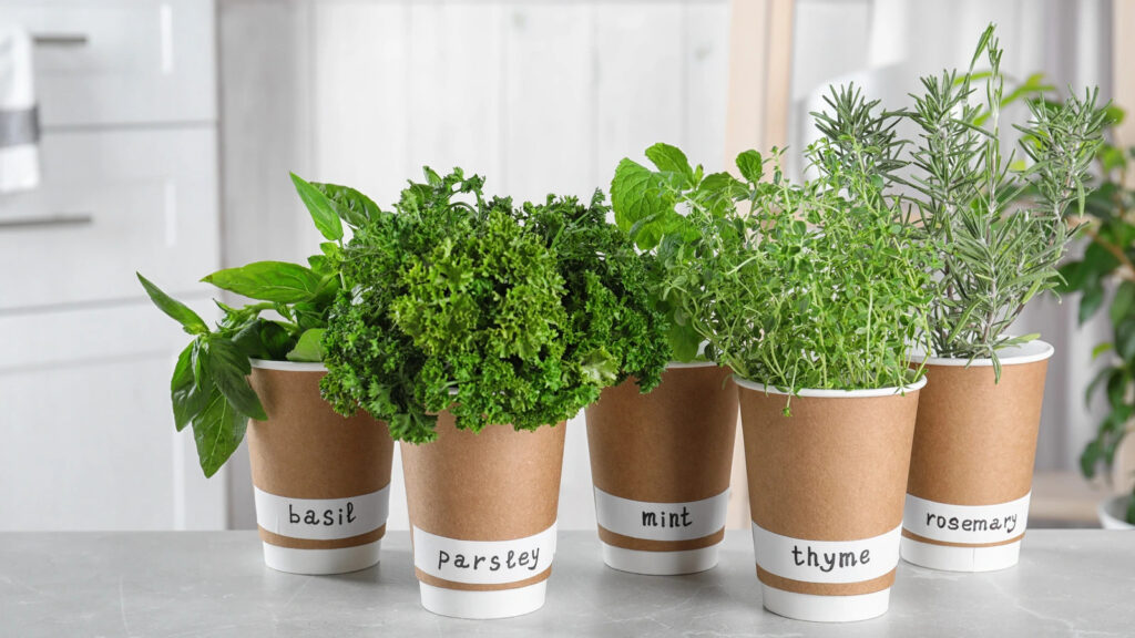 Trồng các loại cây có hương thơm như húng quế, bạc hà, sả… giúp trị ve chó