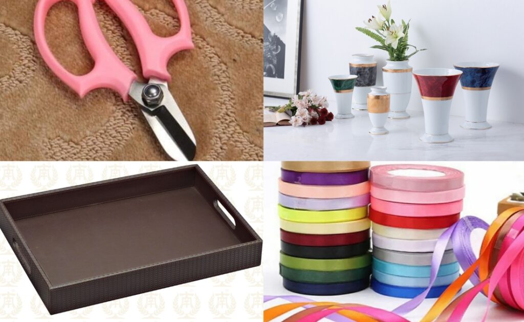 Những vật dụng cắm hoa