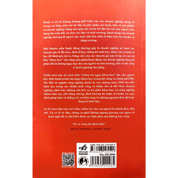 review sách tiền bẩn và ngụy khoa học