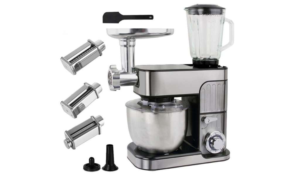 Máy đánh bột làm bánh bông lan Sohef SC212C trang bị nhiều phụ kiện khác nhau