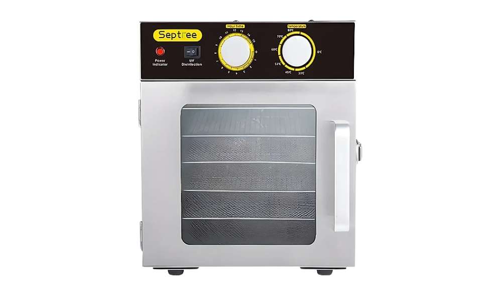 Máy sấy thực phẩm Septree ST-04 có tích hợp tia UV giúp diệt khuẩn Máy sấy thực phẩm Septree ST-04 có tích hợp tia UV giúp diệt khuẩn