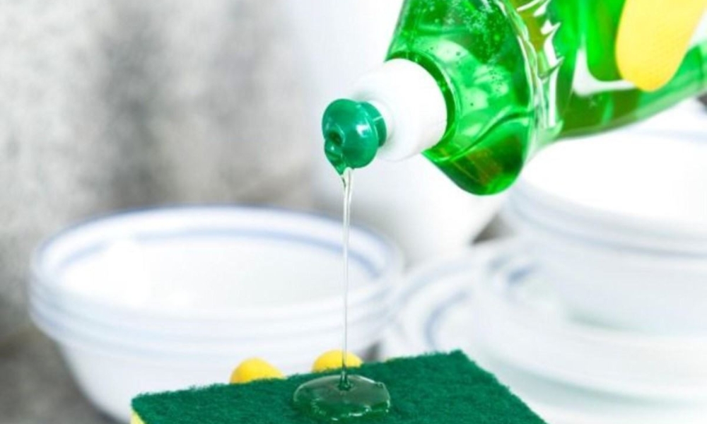 Nước rửa chén giúp vệ sinh lò vi sóng sạch bong Nước rửa chén giúp vệ sinh lò vi sóng sạch bong