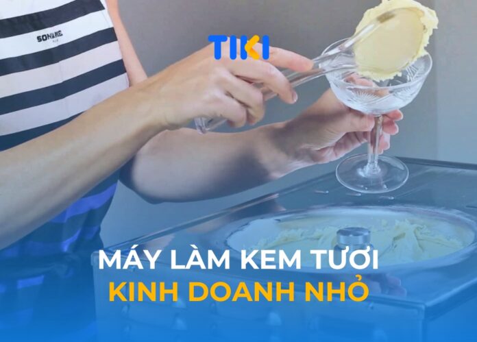 Máy làm kem tươi kinh doanh nhỏ