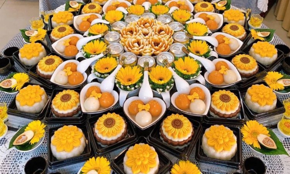 Mâm cúng tiệc đầy tháng Mâm cúng tiệc đầy tháng