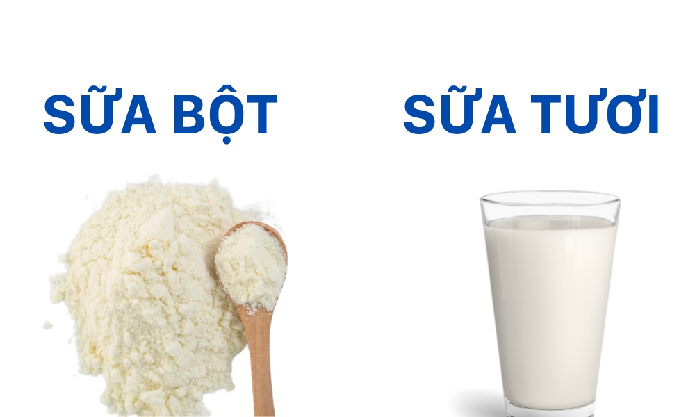 Chọn sữa bột hay sữa tươi? Chọn sữa bột hay sữa tươi?