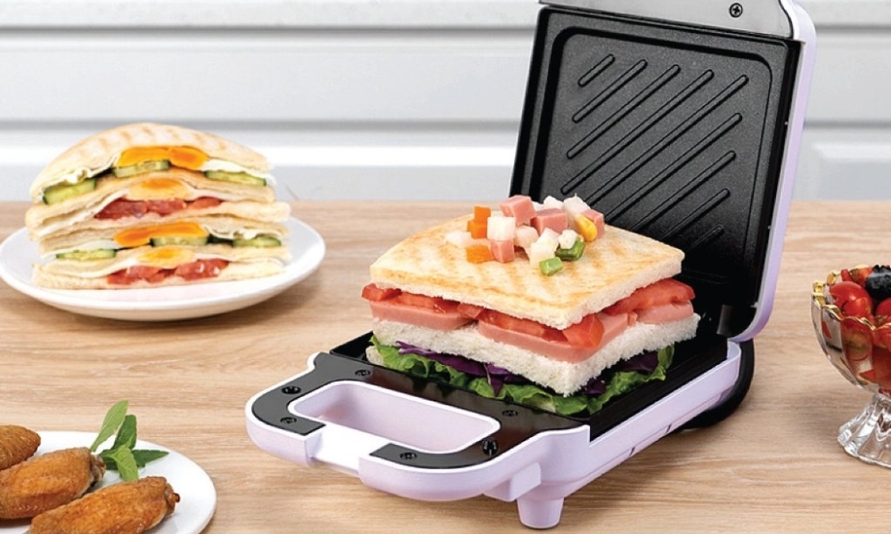Máy nướng bánh mì sandwich Seka SK560 tiện lợi Máy nướng bánh mì sandwich Seka SK560 tiện lợi
