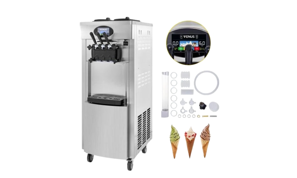 Máy làm kem tươi dạng đứng VSC328S có công suất lớn Máy làm kem tươi dạng đứng VSC328S có công suất lớn