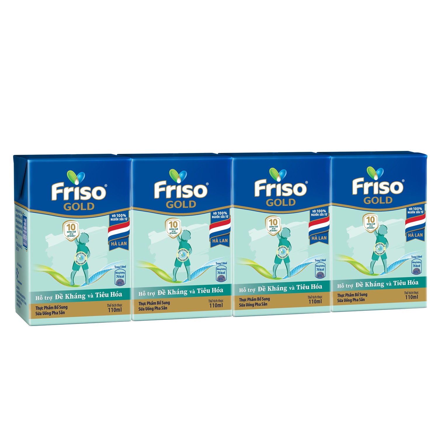 Sữa bột pha sẵn bé 1 tuổi Friso Gold