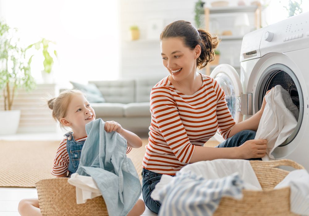 Nước giặt đồ cho trẻ sơ sinh làm sạch dịu nhẹ