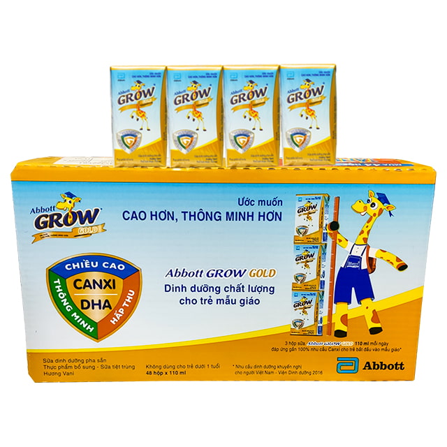 Sữa bột pha sẵn cho bé 1 tuổi Abbott Grow Gold