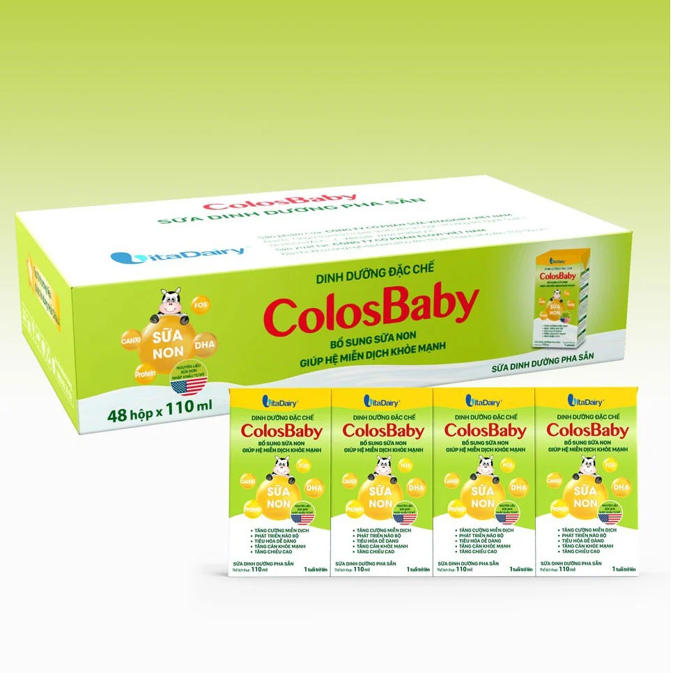 Sữa bột pha sẵn cho trẻ 1 tuổi ColosBaby