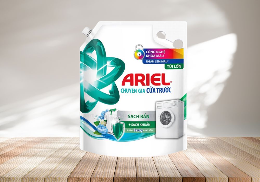 Nước giặt máy cửa ngang Ariel Matic