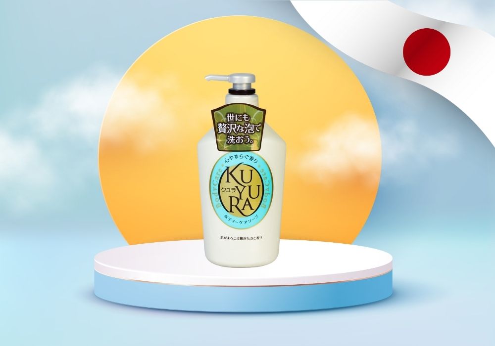 Sữa tắm Nhật thương hiệu Shiseido Kuyura