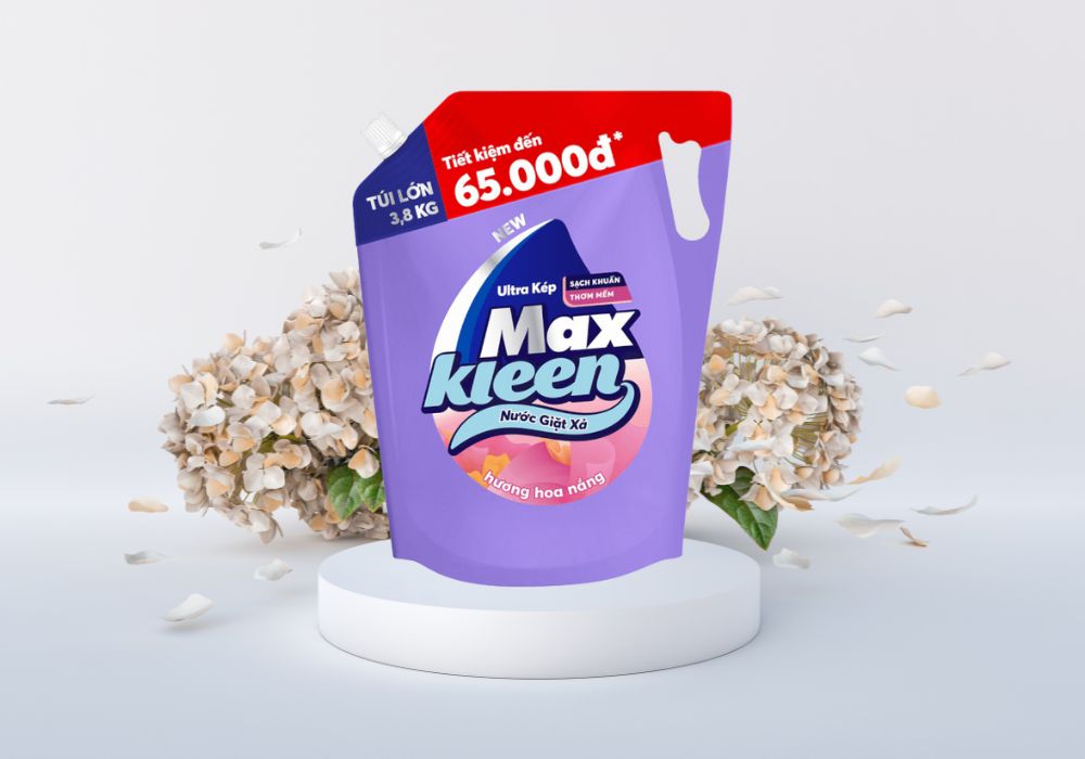 Nước giặt thơm thương hiệu Maxkleen