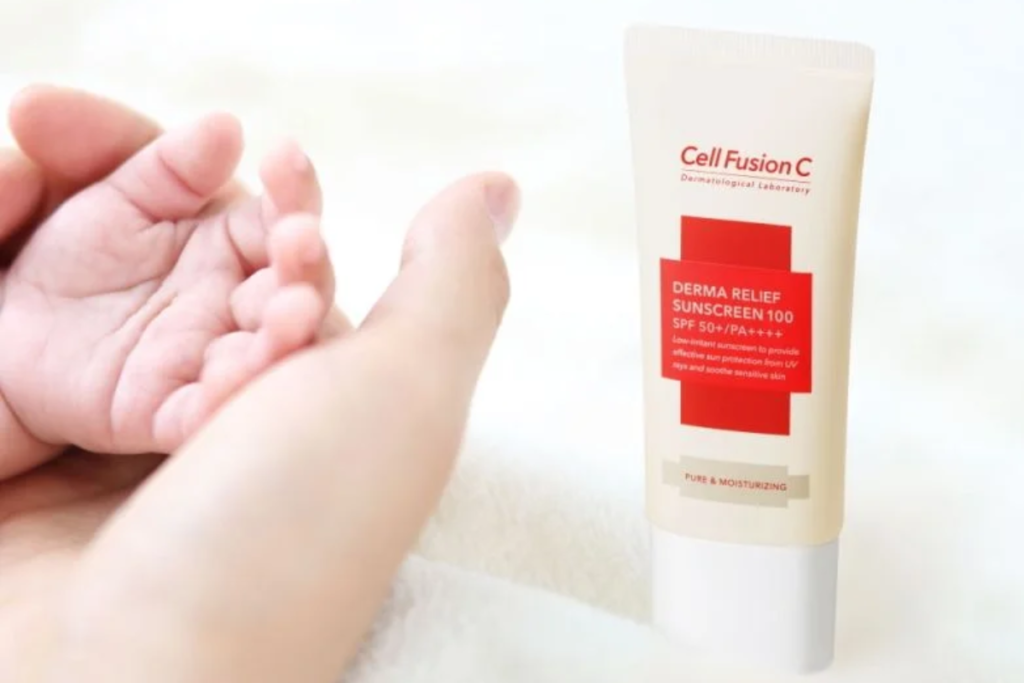 Kem chống nắng cho da nhạy cảm Cell Fusion C