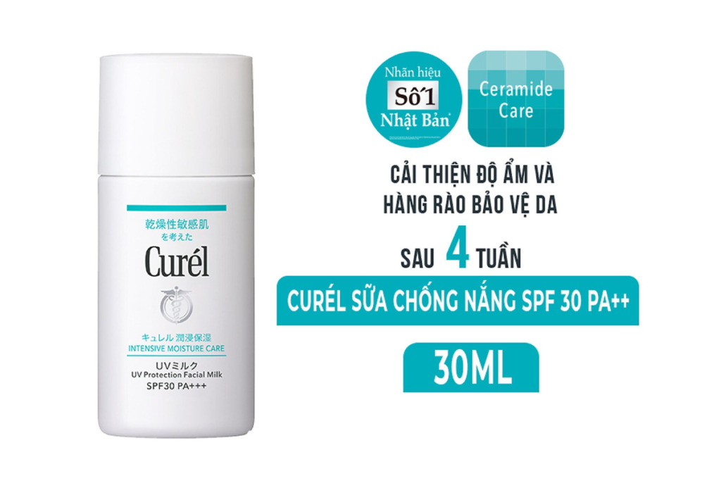 Kem chống nắng cho da nhạy cảm Curél
