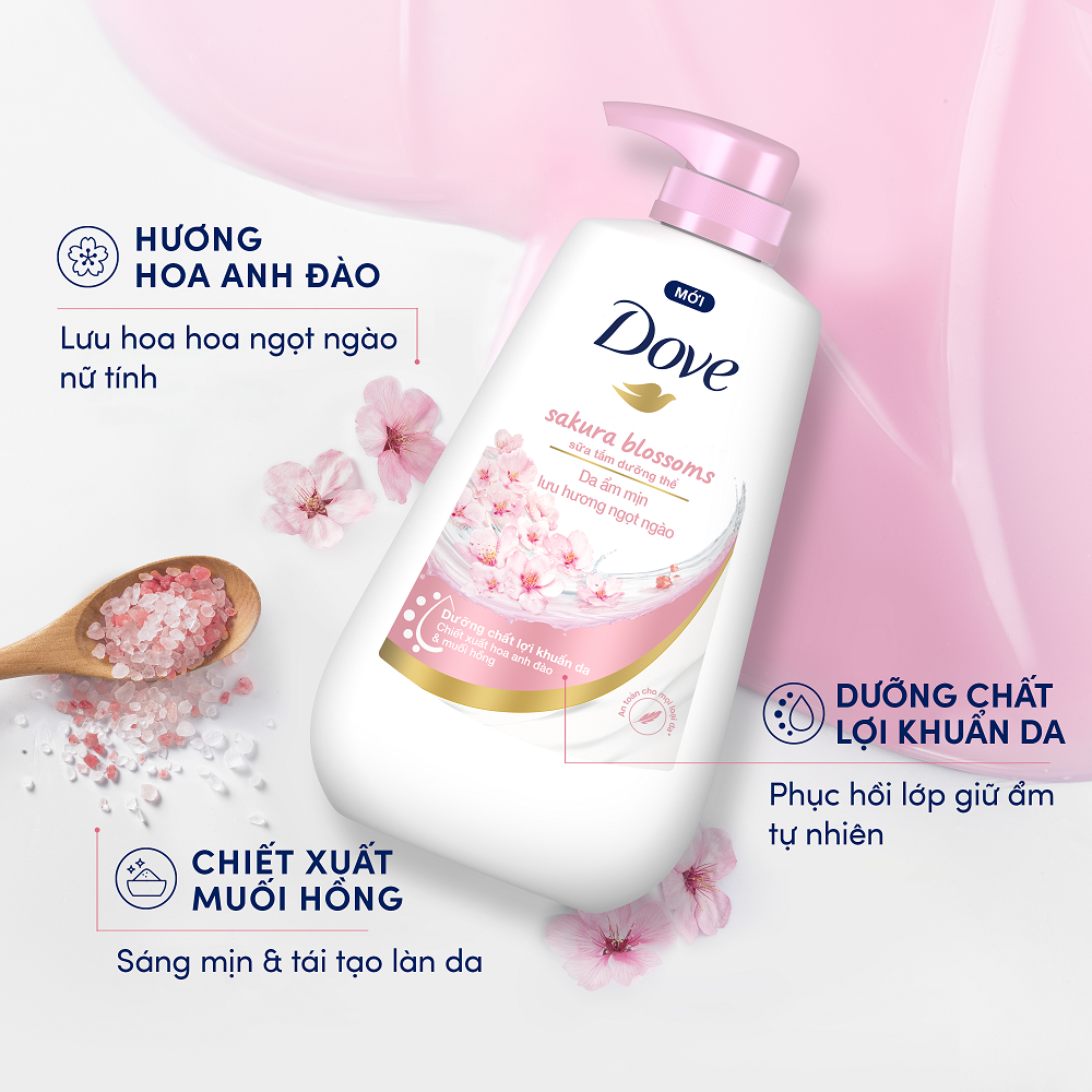 sữa tắm Dove