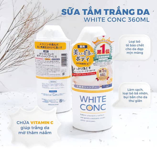 Sữa tắm White Conc Body