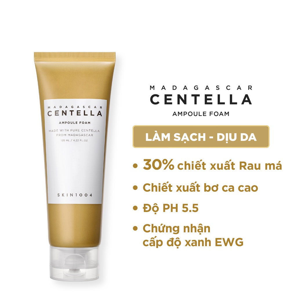 Sữa rửa mặt Skin1004 Madagascar Centella Ampoule Foam
