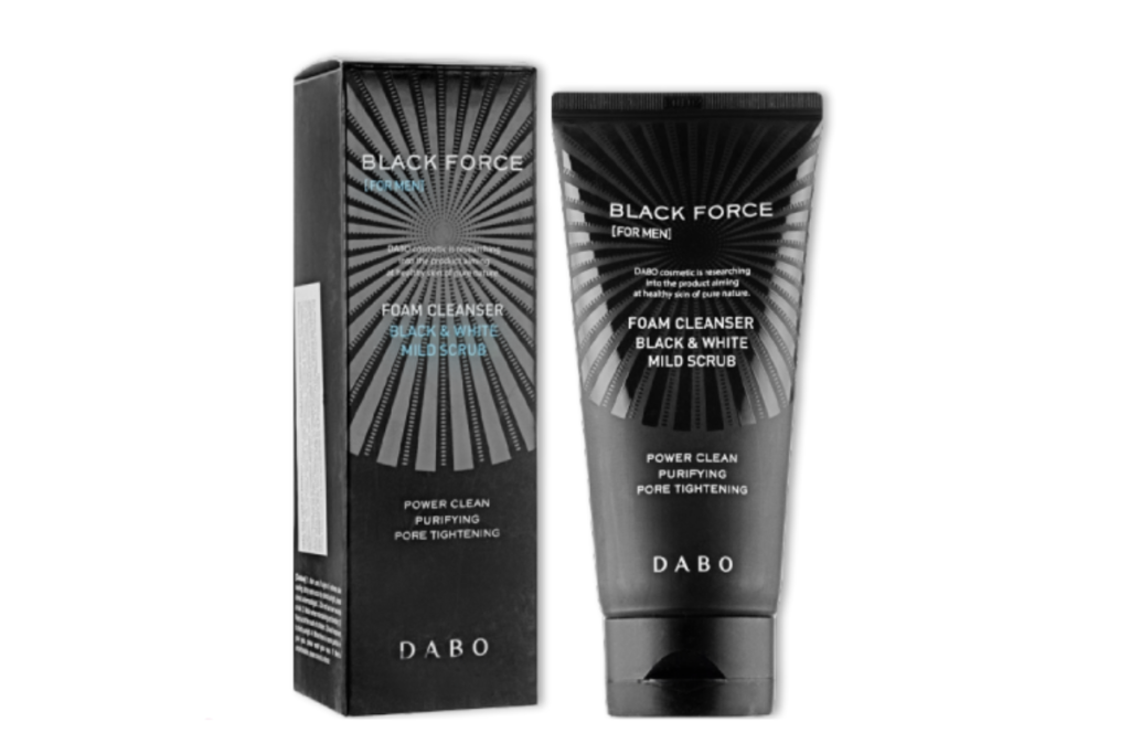 Sữa rửa mặt dành cho nam Dabo Black Force