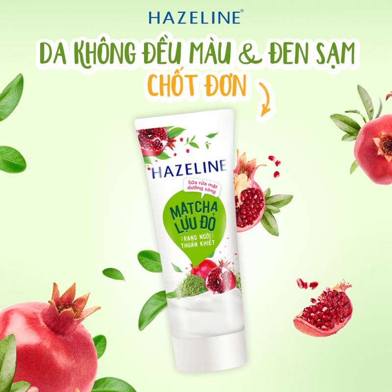 hazeline sữa rửa mặt