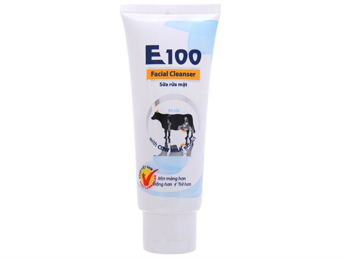 Sữa rửa mặt E100 con bò