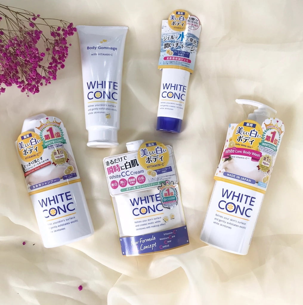Sữa tắm White Conc giàu Vitamin C