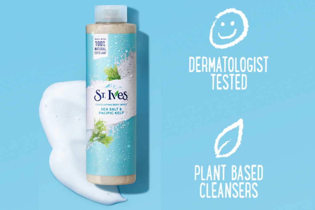 Sữa tắm trị mụn lưng St.Ives